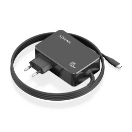 AISENS ASCH-1PD100WL50-BK carregador de dispositivos móveis Câmara digital, GPS, Telemóvel, Computador portátil, Smartphone,