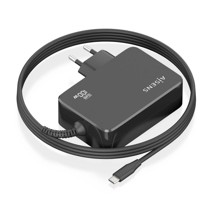 AISENS ASCH-1PD100WL50-BK carregador de dispositivos móveis Câmara digital, GPS, Telemóvel, Computador portátil, Smartphone,
