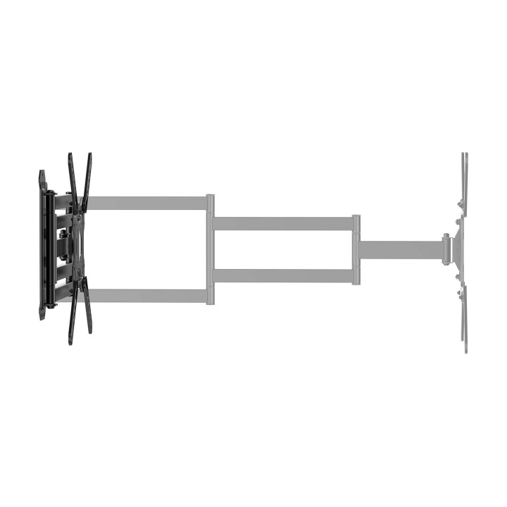 AISENS WT65TSLE-385 suporte para TV 165,1 cm (65") Preto