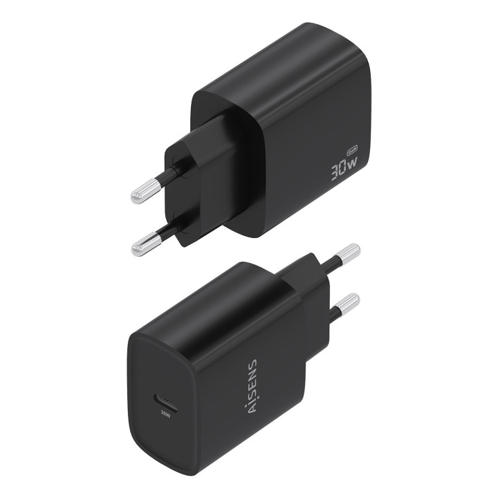 AISENS A110-0951 carregador de dispositivos móveis Universal Preto AC Carregamento rápido Interior