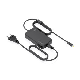 AISENS ASCH-1PD100D070-BK adaptador e transformador Interior 100 W Preto