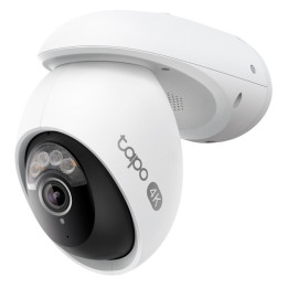 TP-Link Tapo TC46 câmara de segurança Esférica Câmara de segurança IP Interior e exterior 3840 x 2160 pixels Teto Parede Poste