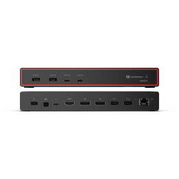 Lenovo ThinkPad Thunderbolt 4 Smart Dock Gen2 7500 Com fios Preto