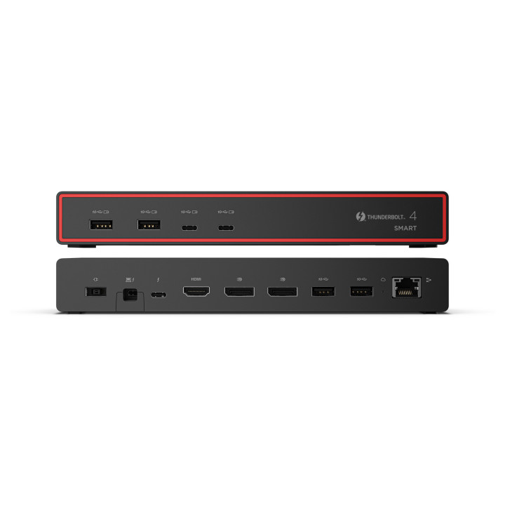 Lenovo ThinkPad Thunderbolt 4 Smart Dock Gen2 7500 Com fios Preto