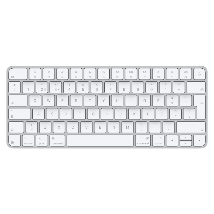 Apple Magic teclado Universal USB + Bluetooth QWERTY Português Branco