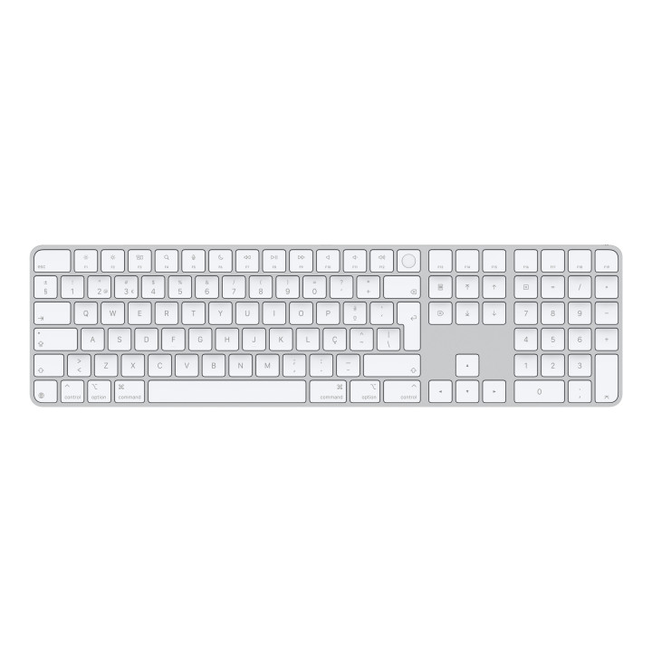 Apple Magic teclado Universal USB + Bluetooth QWERTY Português Branco