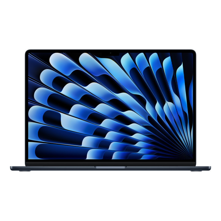 Apple MacBook Air Apple M M4 Computador portátil 38,9 cm (15.3") 16 GB 256 GB SSD Wi-Fi 6E (802.11ax) macOS Sequoia Azul marinho