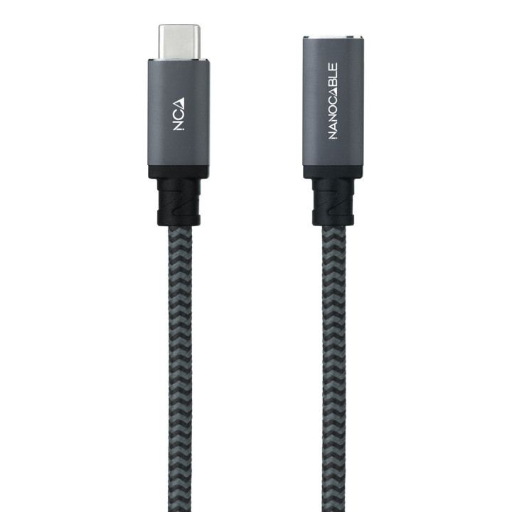 Nanocable 10.01.4501-L150-COMB cabo USB USB 3.2 Gen 2x2 1,5 m USB C Preto