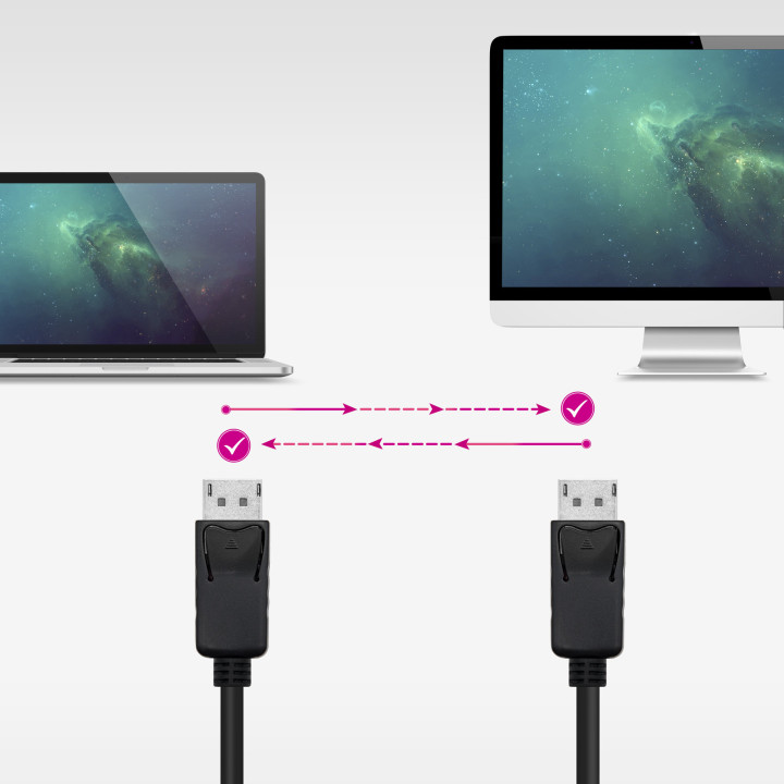 Nanocable 10.15.2801 cabo DisplayPort 1 m Preto