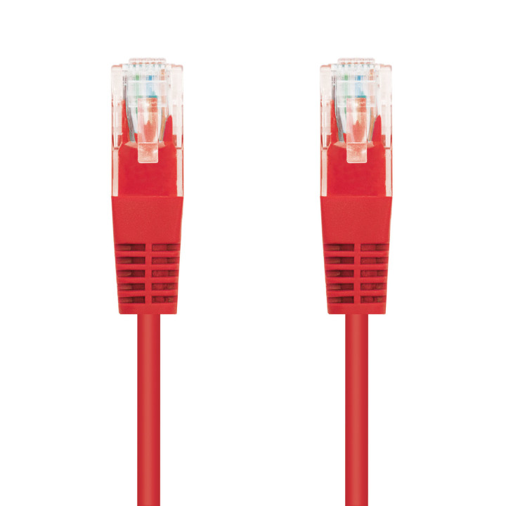 Nanocable 10.20.0400-L25-R cabo de rede Vermelho 0,25 m Cat6 U UTP (UTP)