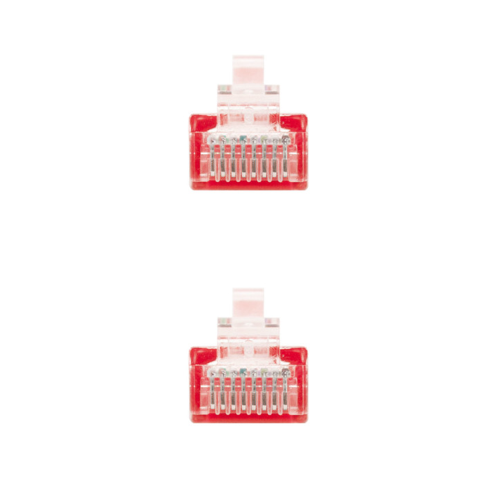 Nanocable 10.20.0400-L25-R cabo de rede Vermelho 0,25 m Cat6 U UTP (UTP)