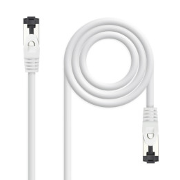 Nanocable 10.20.2001-W cabo de rede Branco 1 m Cat8.1 S FTP (S-STP)