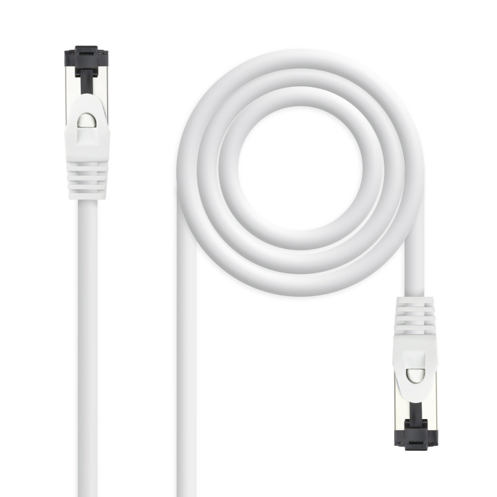 Nanocable 10.20.2001-W cabo de rede Branco 1 m Cat8.1 S FTP (S-STP)