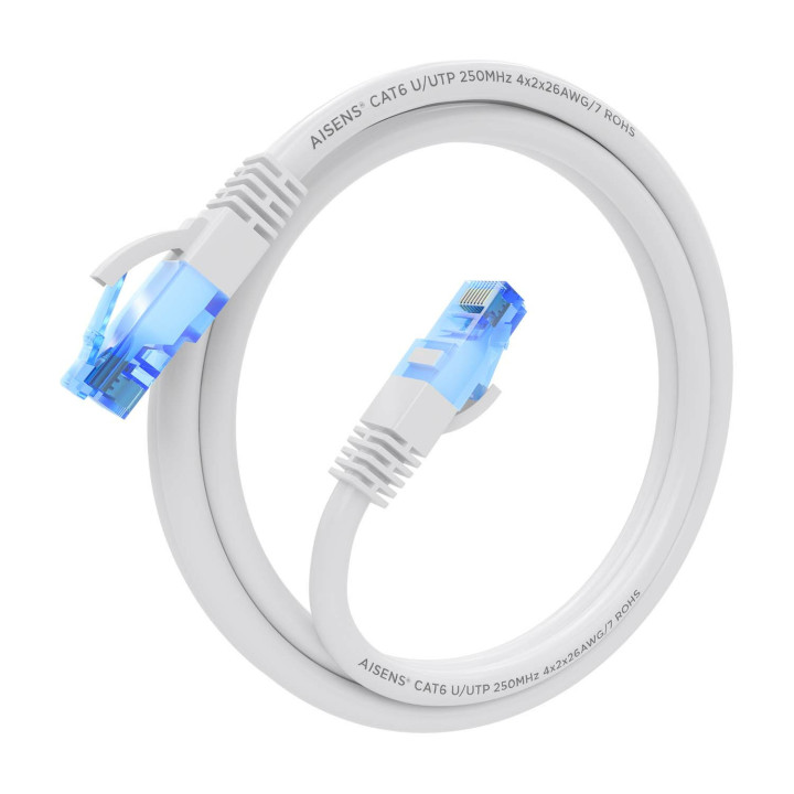 AISENS A135-0819 cabo de rede Branco 1 m Cat6 U UTP (UTP)