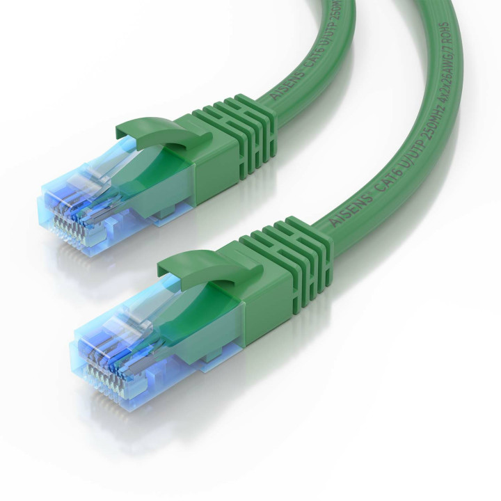 AISENS A135-0809 cabo de rede Verde 1 m Cat6 U UTP (UTP)