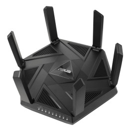 ASUS RT-AXE7800 router sem fios Tri-band (2.4 GHz   5 GHz   6 GHz) Preto