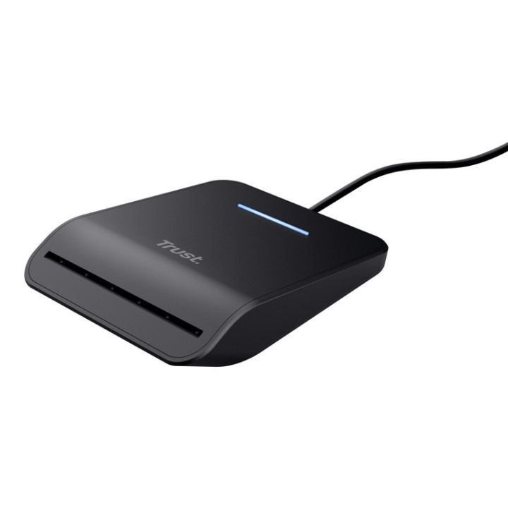 Trust Primo leitor de smart card Interior USB USB Type-C Preto
