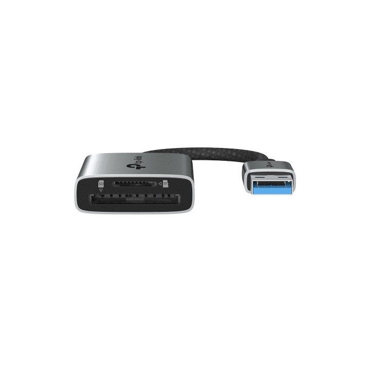 TP-Link UA430 leitor de cartões USB 3.2 Gen 1 (3.1 Gen 1) Type-C Cinzento