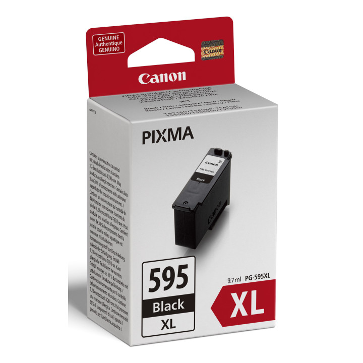 Canon PG-595XL tinteiro 1 unidade(s) Original Rendimento alto (XL) Preto