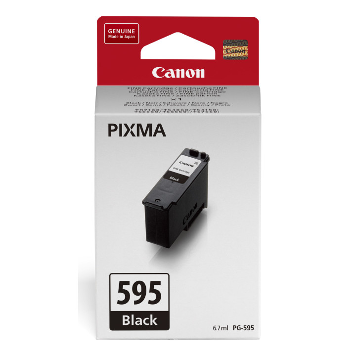 Canon PG-595 tinteiro 1 unidade(s) Original Preto