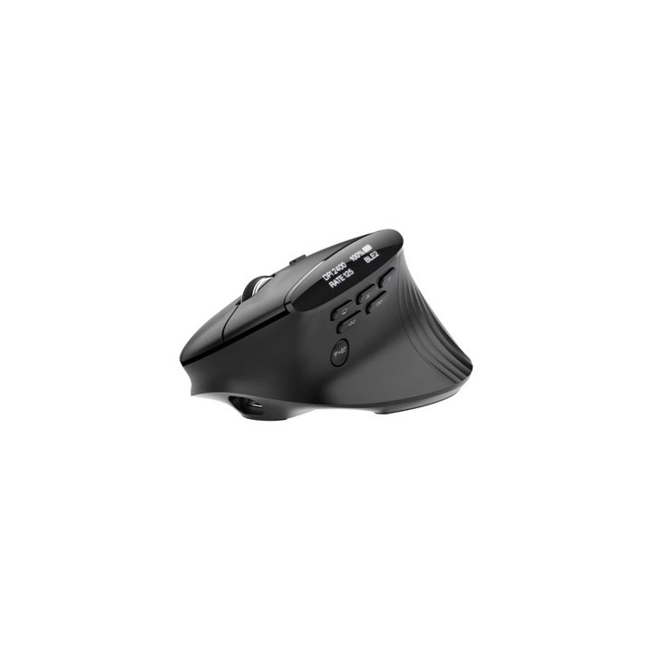 Acer Smart Fit Vertical Mouse - Retail pack rato Mão direita RF Wireless + Bluetooth 8000 DPI