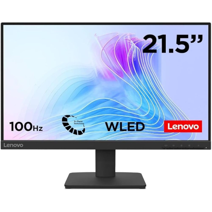 Monitor Lenovo ThinkVision S22-4e | 21.5" Full HD VA | HDMI VGA | Conforto Visual