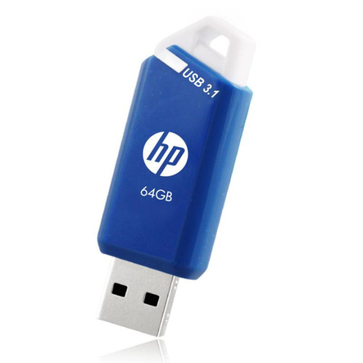 HP x755w Triple Pack unidade de memória USB 64 GB USB Type-A 3.2 Gen 1 (3.1 Gen 1) Azul, Branco