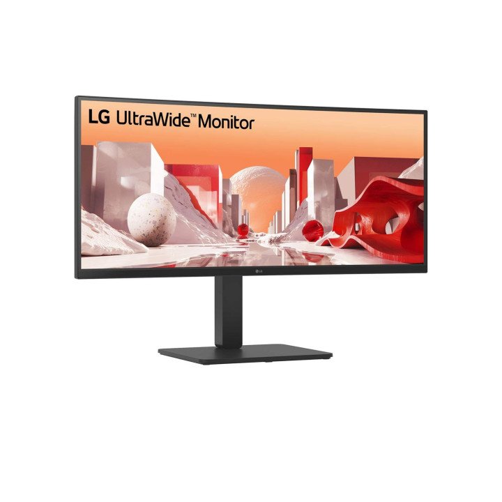 LG 34BA75QE-B monitor de ecrã 86,4 cm (34") 3440 x 1440 pixels Wide Quad HD LCD Preto