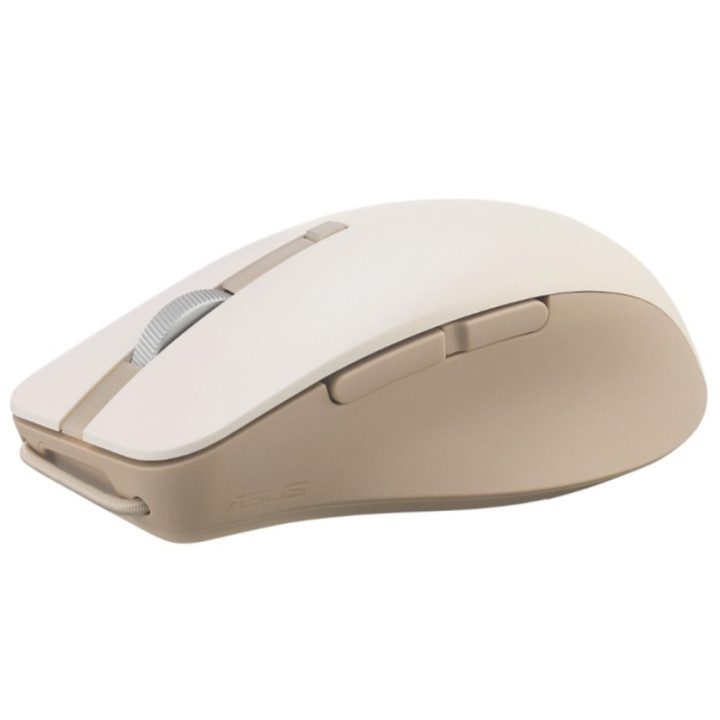 Rato de Escritório ASUS SmartO MD200 Silent Plus Ambidestro RF Wireless + Bluetooth Ótico 4200 DPI
