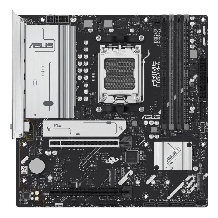 ASUS PRIME B850M-A-CSM AMD B850 Ranhura AM5 micro ATX