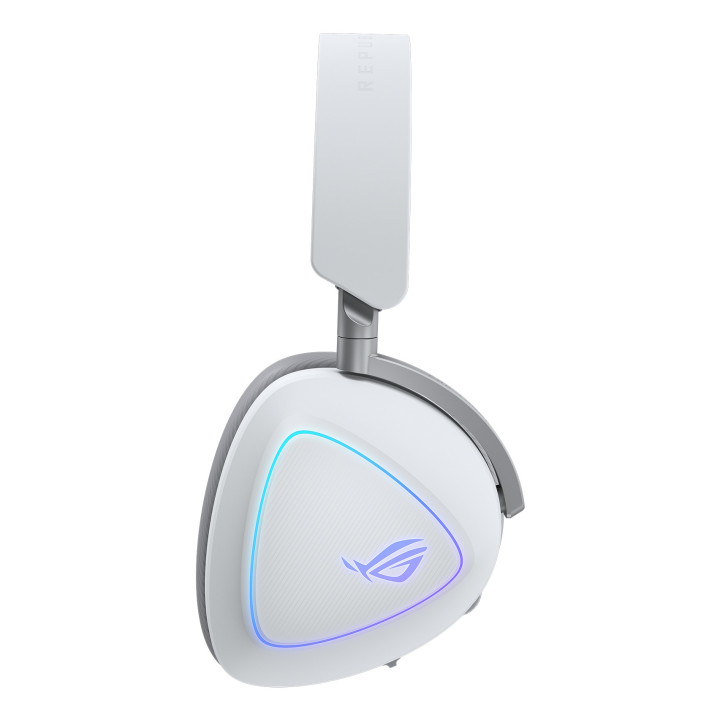 ASUS ROG Delta II Auscultadores Com fios e sem fios Fita de cabeça Jogos USB Type-C Bluetooth Branco