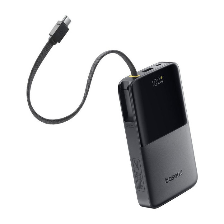 Baseus EnerFill FC51 Bipow2 Pro Polímero de lítio (LiPo) 10000 mAh Preto