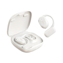 Baseus Bowie MF1 Auscultadores True Wireless Stereo (TWS) Gancho de orelha Chamadas Música Bluetooth Branco