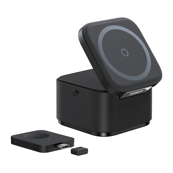 Baseus P10264100123-01 carregador de dispositivos móveis Universal Preto USB Carregamento wireless Carregamento rápido Interior