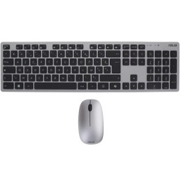 Teclado e Rato Wireless ASUS W5000 COPILOT Cinza