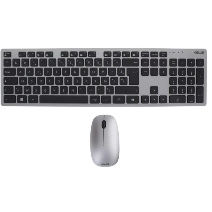 Teclado e Rato Wireless ASUS W5000 COPILOT Cinza