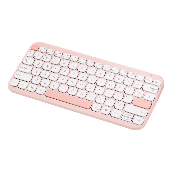 ASUS Marshmallow Keyboard KW100 teclado Casa Bluetooth QWERTZ Alemão Rosa