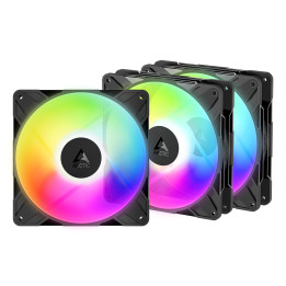 ARCTIC Freezer P14 Pro Reverse A-RGB - 3 Pack Caixa de computador Ventoinha 14 cm Preto 3 unidade(s)