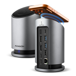 Axagon Com fios USB 3.2 Gen 2 (3.1 Gen 2) Type-C Cinzento
