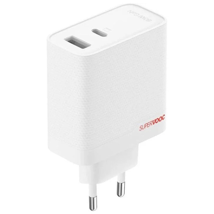 OPPO SuperVOOC Universal Branco AC Carregamento rápido Interior