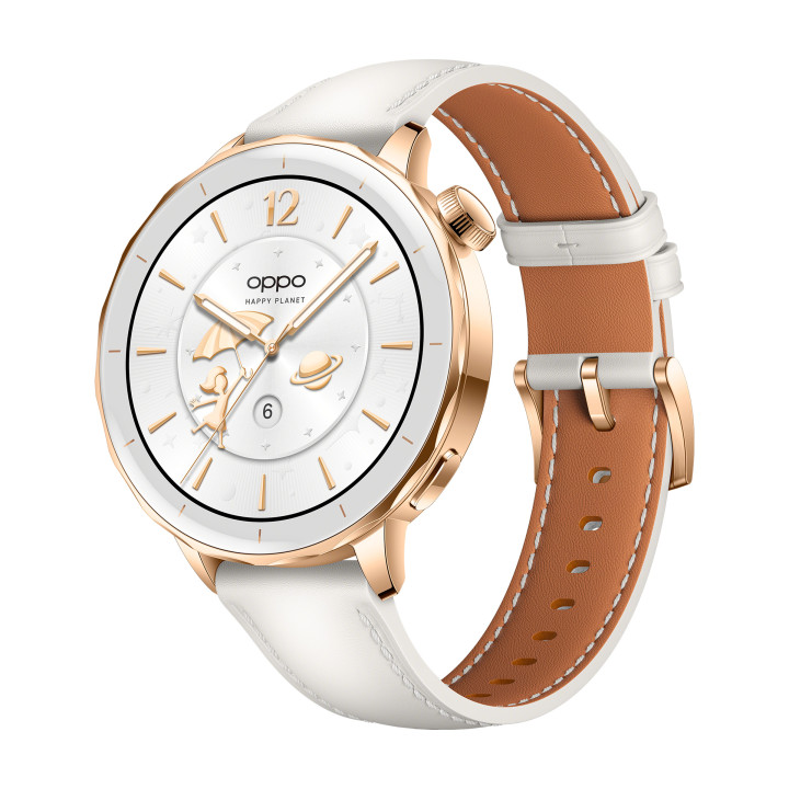 OPPO Watch X2 Mini 3,35 cm (1.32") AMOLED 43.2 mm Digital 466 x 466 pixels Ecrã táctil Dourado Wi-Fi GPS