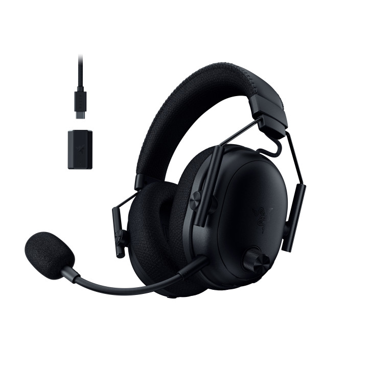 Razer BlackShark V3 Pro Auscultadores Com fios e sem fios Fita de cabeça Jogos USB Type-C Bluetooth Preto