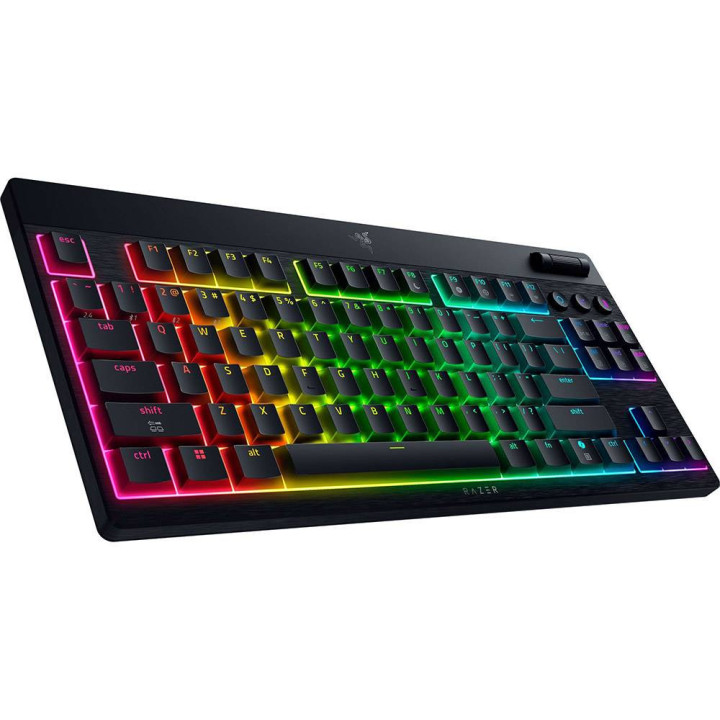 Teclado Gaming Razer BlackWidow V4 Low-Profile TKL HyperSpeed Wireless