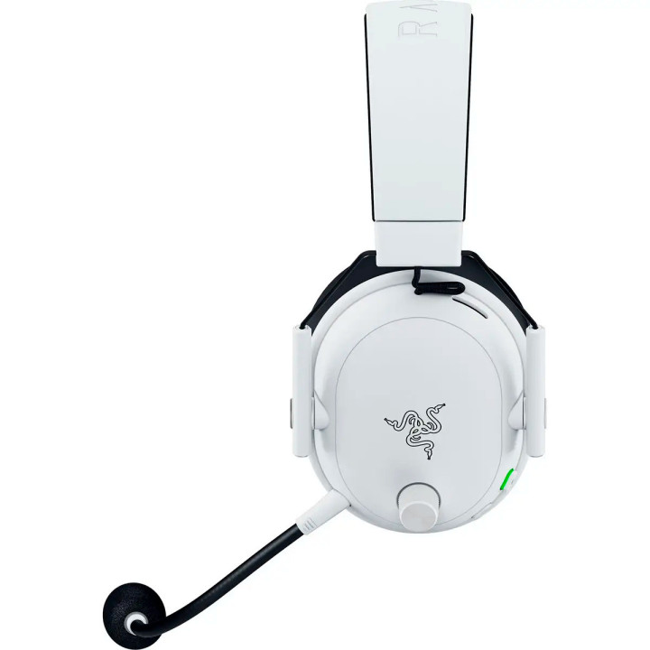 Headset RAZER BlackShark V3 Gaming, Com Fios e Sem Fios (USB-A/Bluetooth), Branco