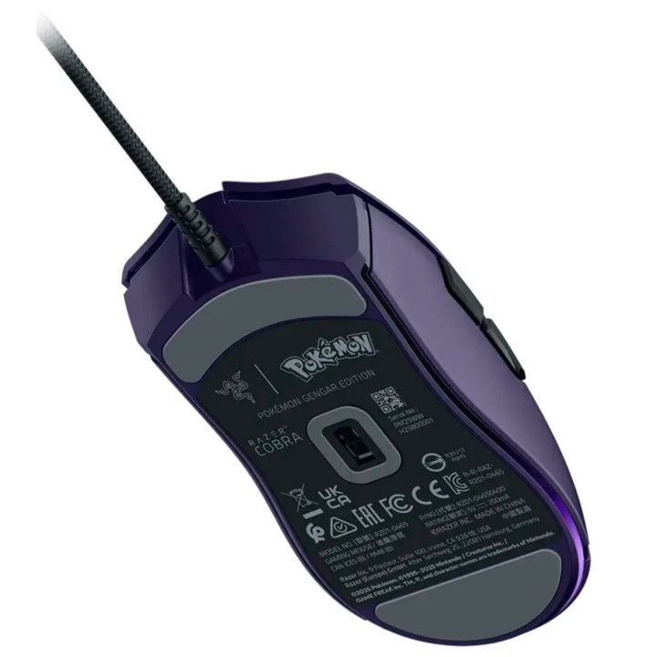 Rato Gaming Razer Cobra Gengar Edition Ótico 8500 DPI USB Type-A