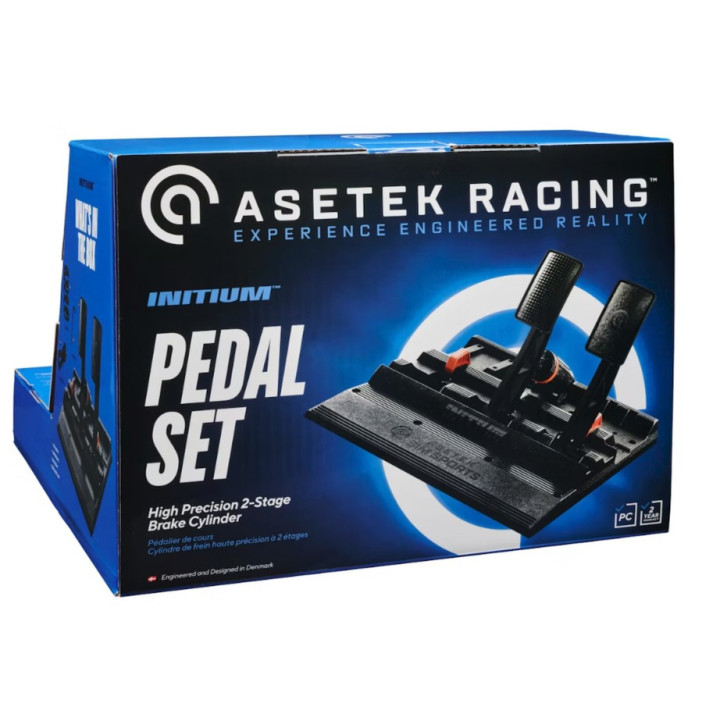 Pedais Asetek SimSports Initium para SimRacing Avançado