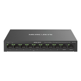 Mercusys MS110CP switch de rede Fast Ethernet (10 100) Power over Ethernet (PoE) Preto