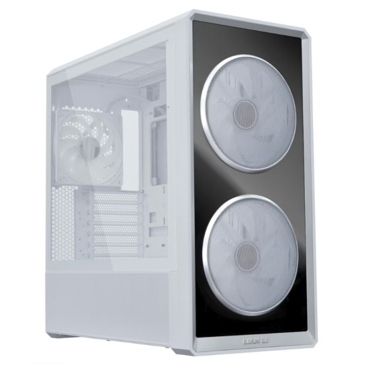 Caixa Lian Li Lancool 217 INF Branca | Midi Tower ARGB com Painel Mesh