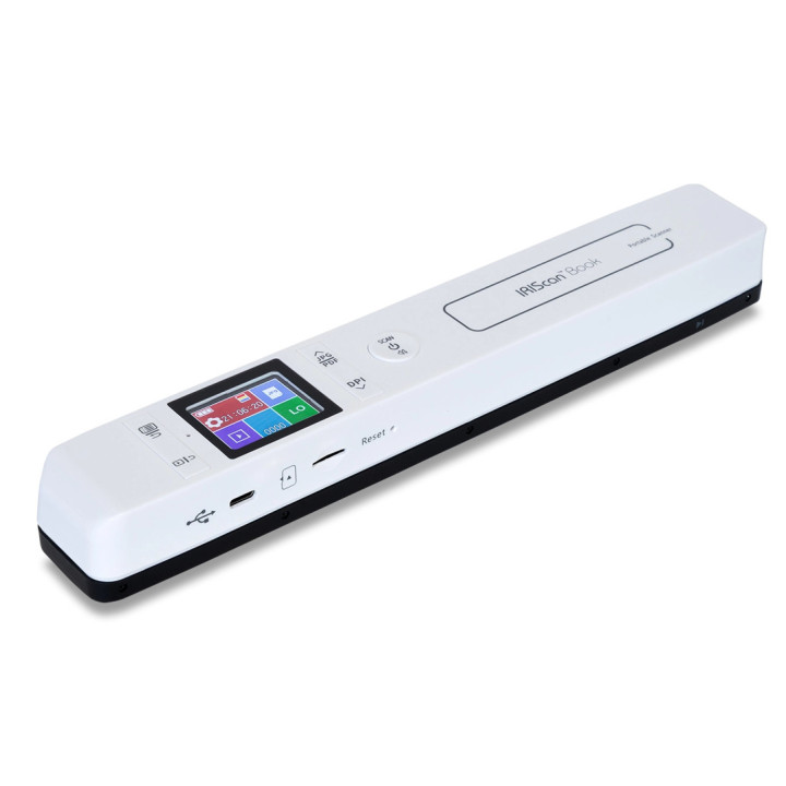 I.R.I.S. IRIScan Book 7 Dyslexic Digitalizador portátil 1050 x 1050 DPI A4 Branco