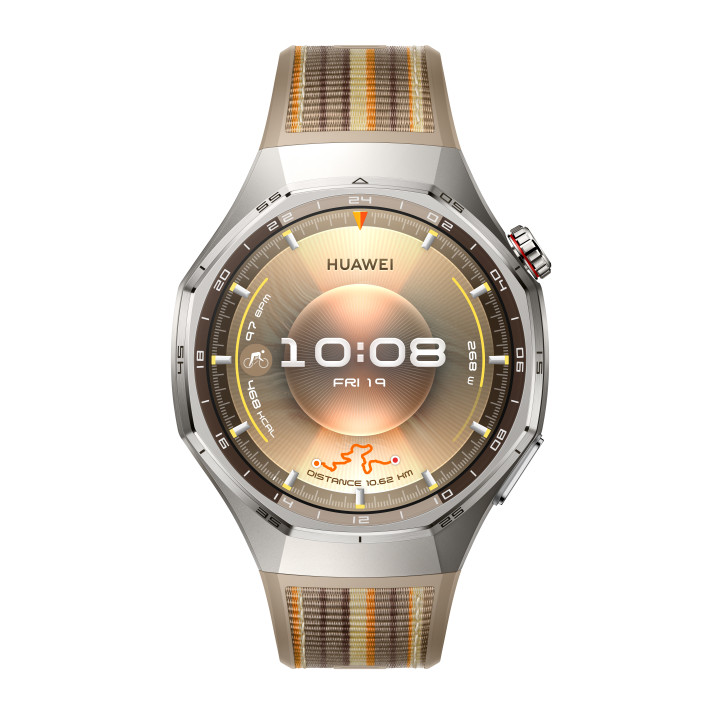 Huawei WATCH GT6 PRO 3,73 cm (1.47") AMOLED 46 mm Digital 466 x 466 pixels Ecrã táctil Preto, Titânio GPS